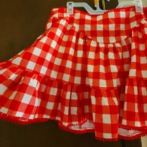 Dolls Kill picnic skirt